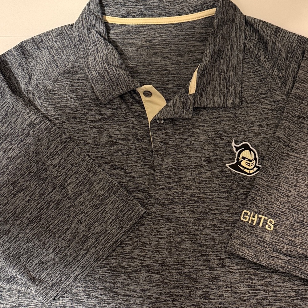 Men's Gray Polo Shirt